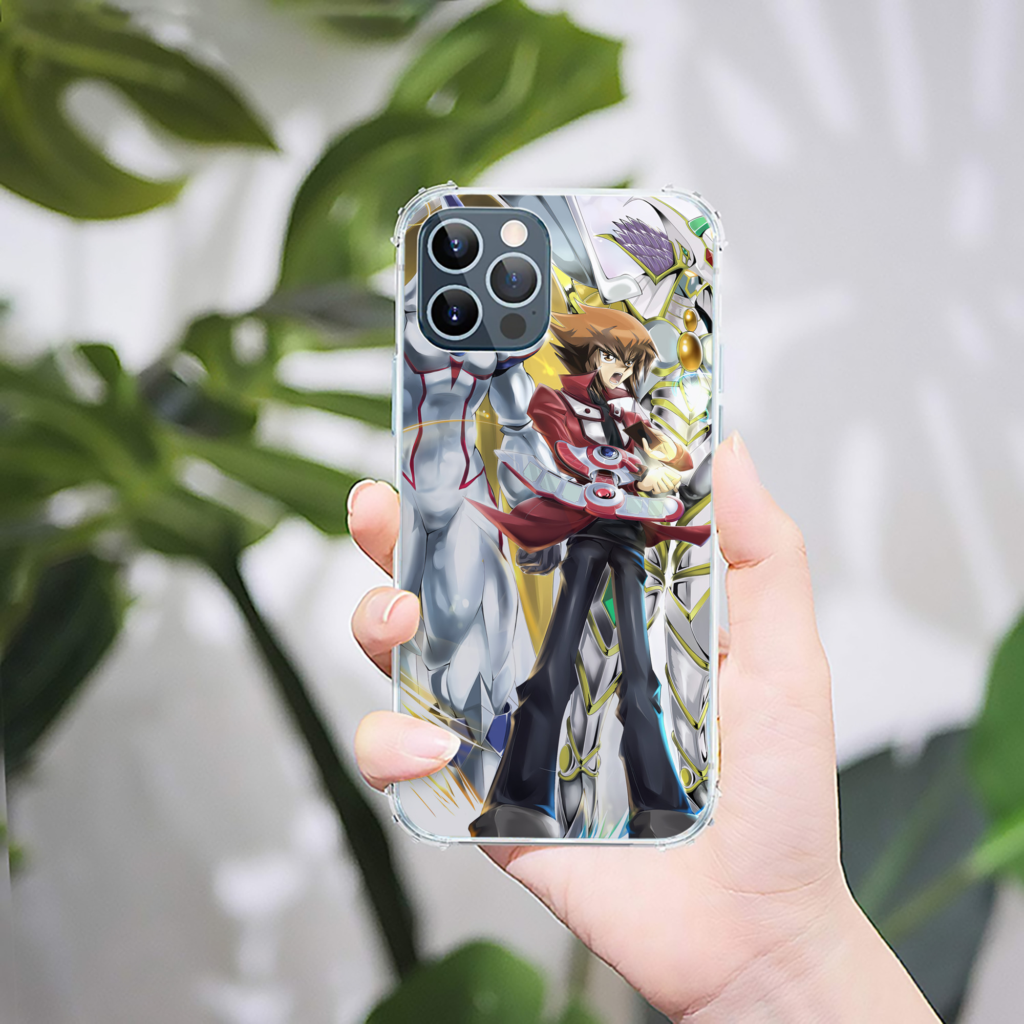 （画像用） 遊☆戯☆王 Yu-Gi-Oh! 【iPhone 12シリーズ対応】透明スマホケース（クリアソフトケース）